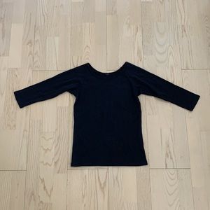 Navy jgalt top